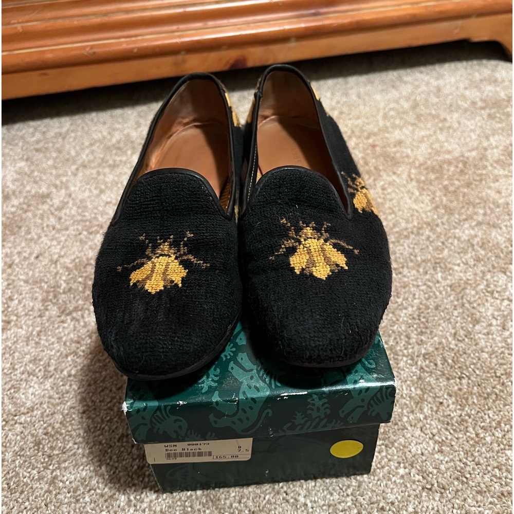 Stubbs and Wootten Bees slip on shoes
